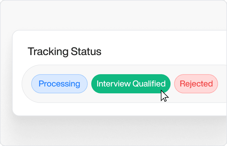 Candidate Status Tracking
