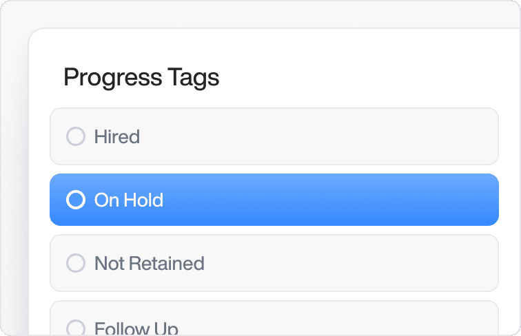 Progress Tags