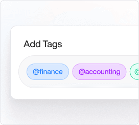 Tag-based organization
