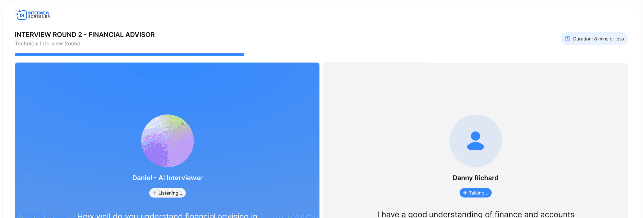 Interview Screener Platform
